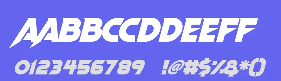 Vampire Wars Italic — Display Font — thumbnail 3