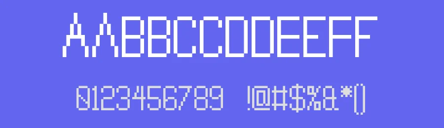 VanadinePix — Display Font — thumbnail 3