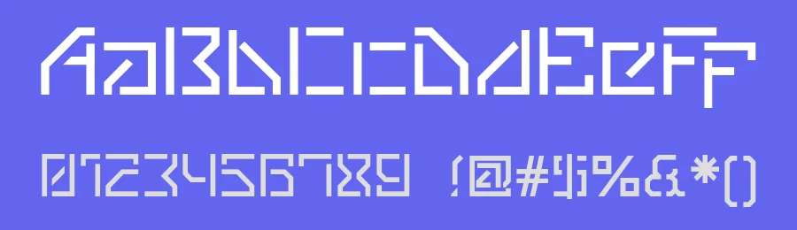 VanBerger Stencil by Jonathan Hill — Display Font — thumbnail 3