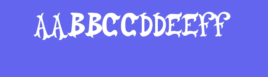 VAQUEROJADO — Display Font — thumbnail 3