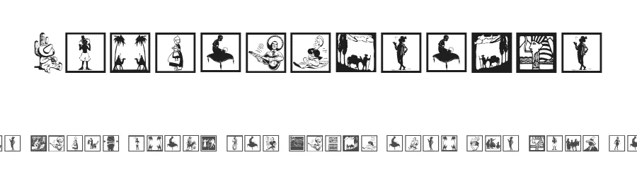 VariousPeople — Display Font