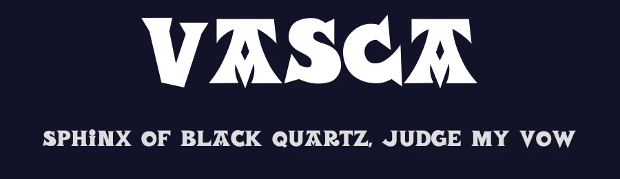 VASCA — Display Font — thumbnail 2