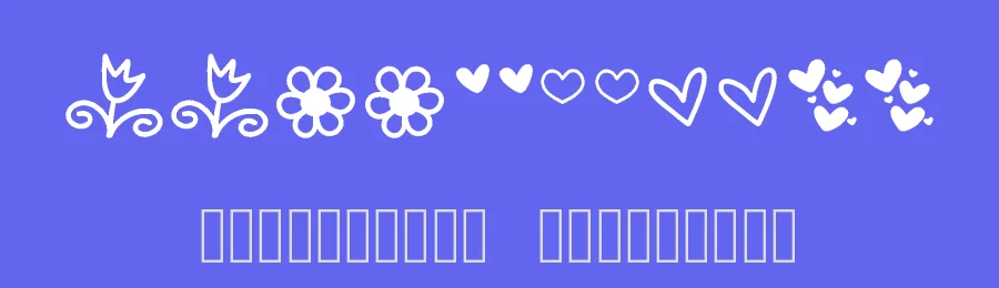 VBdingsTwo — Display Font — thumbnail 3