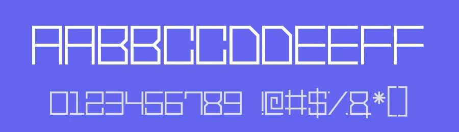 Vector Waves — Display Font — thumbnail 3