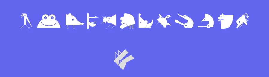 VectorAnimals — Display Font — thumbnail 3