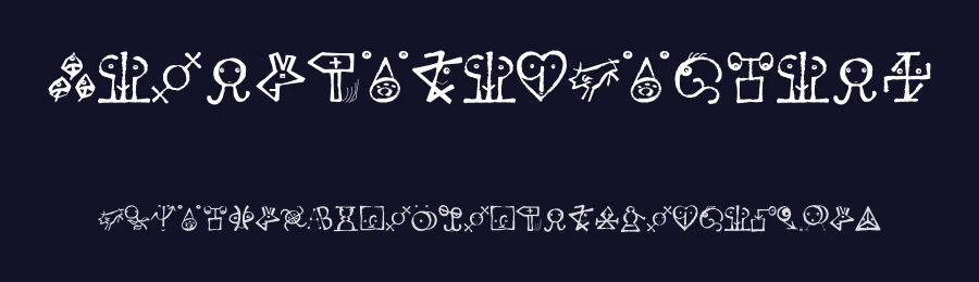 VectorizedSignets — Display Font — thumbnail 2