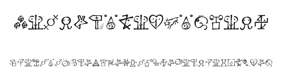 VectorizedSignets — Display Font