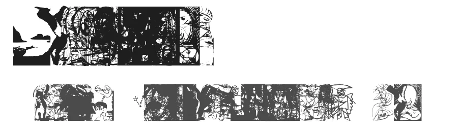 VectorPaintings — Display Font