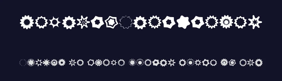 VectoryStarFrames — Display Font — thumbnail 2