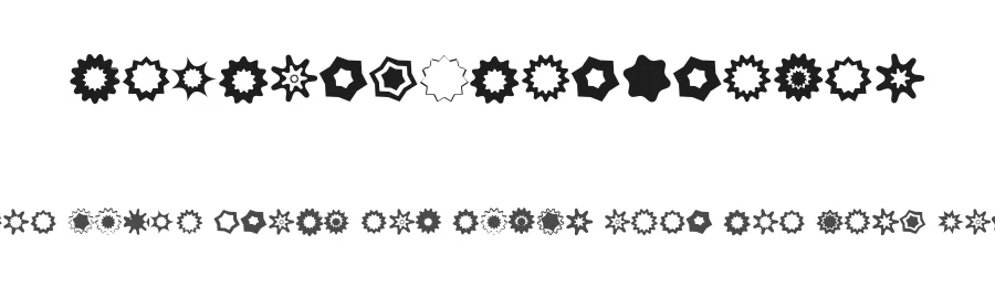 VectoryStarFrames — Display Font