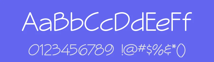Veggieburger Light by Robby Woodard — Display Font — thumbnail 3