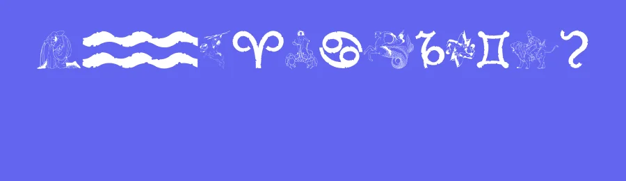 Velezodiac — Display Font — thumbnail 3