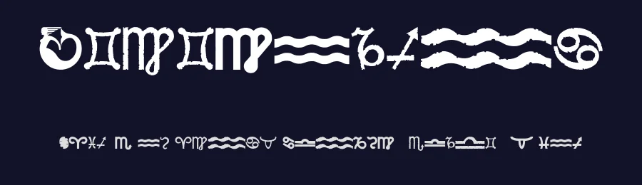 Velezodiac — Display Font — thumbnail 2