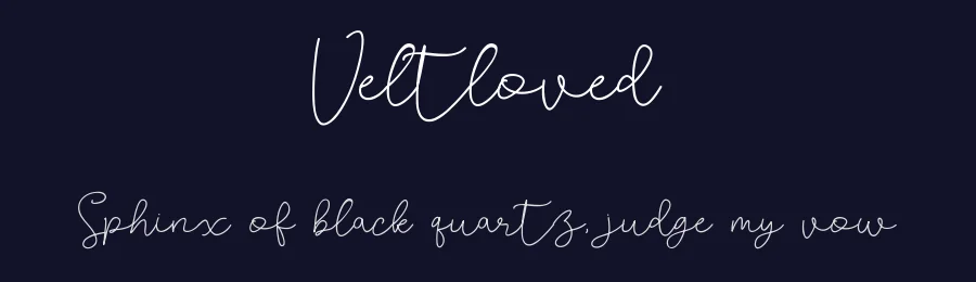 Veltloved by Abascreative — Display Font — thumbnail 2