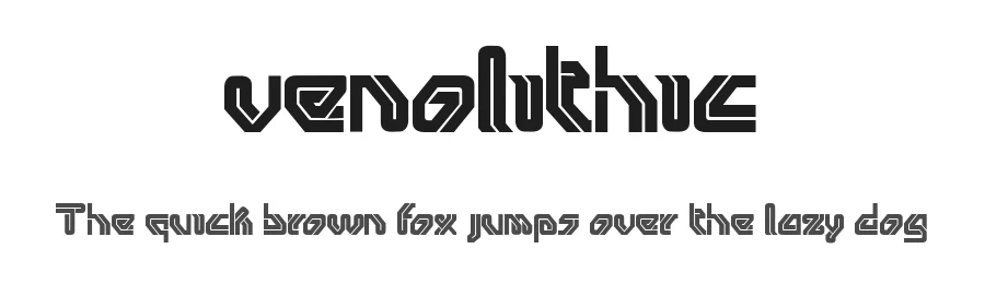 venolithic — Display Font