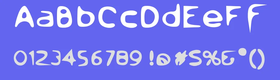 Venom Sans Bold Oblique — Display Font — thumbnail 3