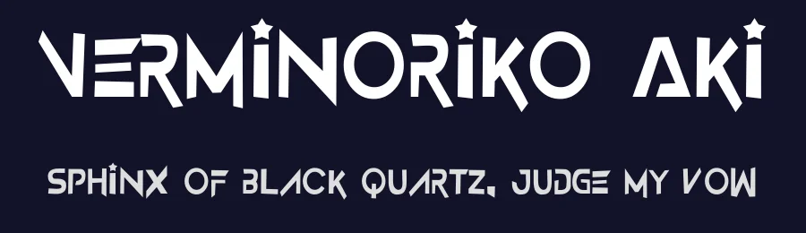 Verminoriko Aki — Display Font — thumbnail 2