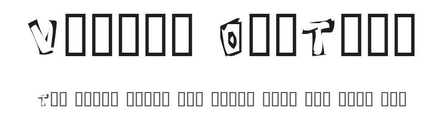 Victim OddType — Display Font