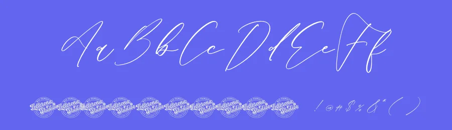 Victoria Cordeline DEMO VERSION by Heru Utama Putra — Script Font — thumbnail 3