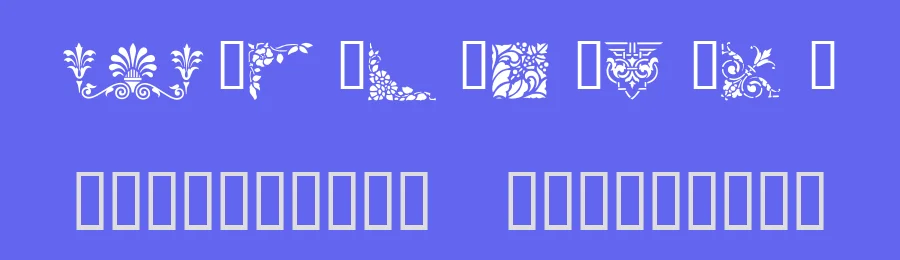 Victorian Designs Three — Display Font — thumbnail 3