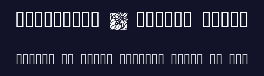 Victorian Designs Three — Display Font — thumbnail 2