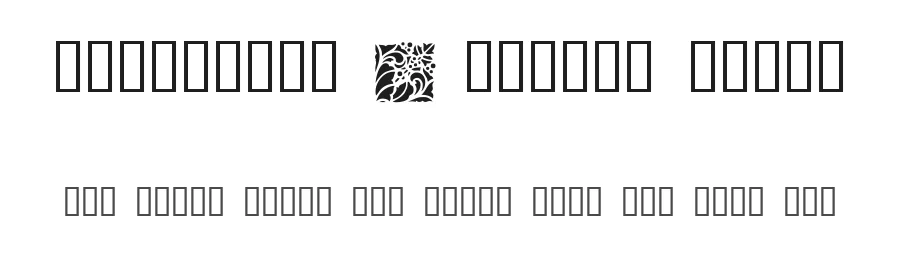 Victorian Designs Three — Display Font