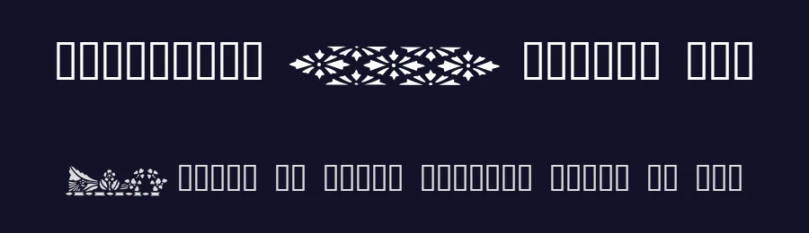 Victorian Designs Two — Display Font — thumbnail 2
