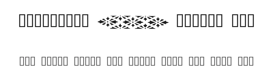 Victorian Designs Two — Display Font