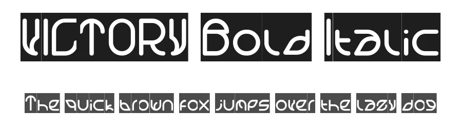 VICTORY Bold Italic by http://www.dafont.com/wino-s-kadir.d2209 — Display Font