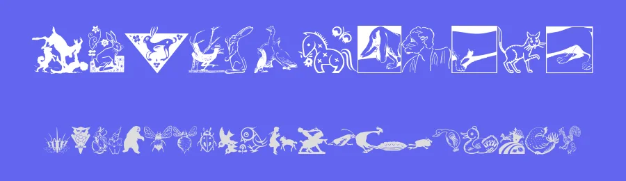 Viechereien — Display Font — thumbnail 3