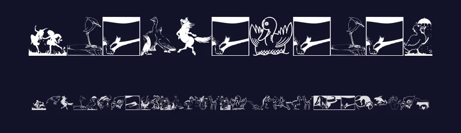 Viechereien — Display Font — thumbnail 2