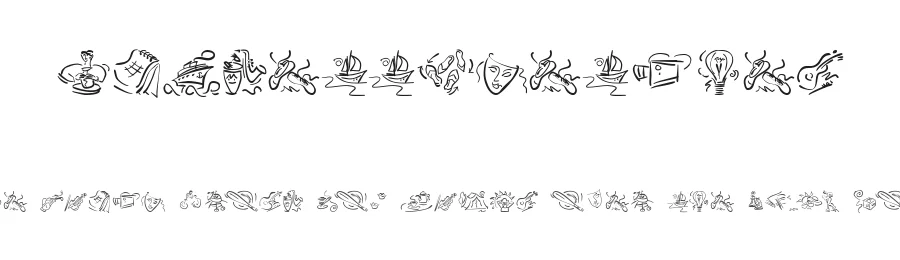 VignettSketches — Display Font