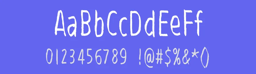 Viiden pennin operetti — Display Font — thumbnail 3