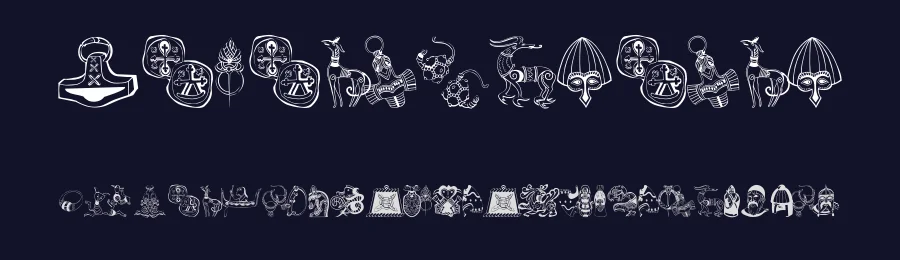 VikingDesigns — Display Font — thumbnail 2