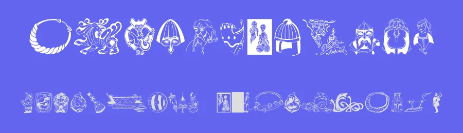 VikingsArt — Display Font — thumbnail 3