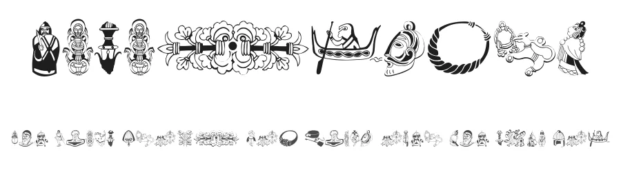VikingsArt — Display Font