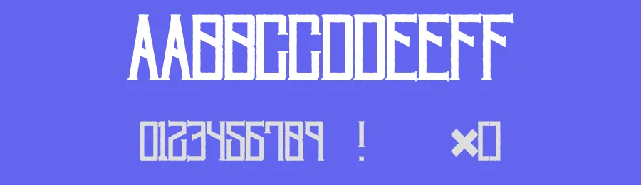 Villagers Rough — Display Font — thumbnail 3