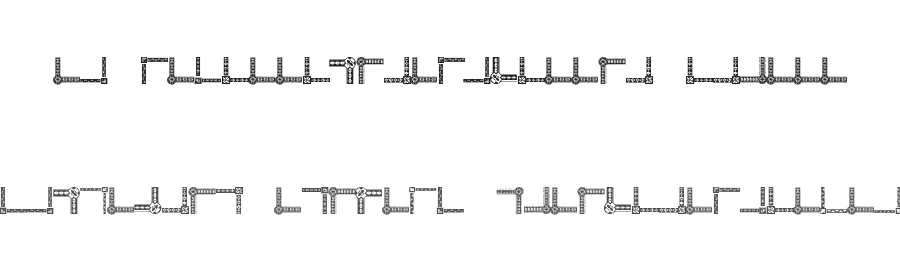 Vintage Decorative Corners 18 by Amin Ibraheem Kamal,all rights reserved 2014 — Display Font