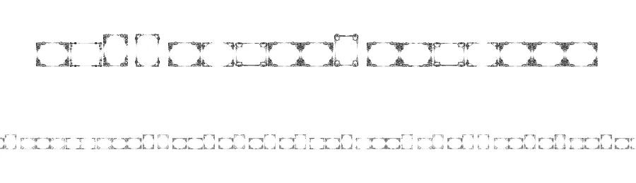 Vintage Frames 17 by Amin Ibraheem Kamal,all rights reserved 2014 — Display Font