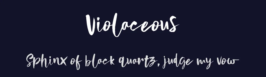 Violaceous by Suandana I Pande Made — Sans Font — thumbnail 2