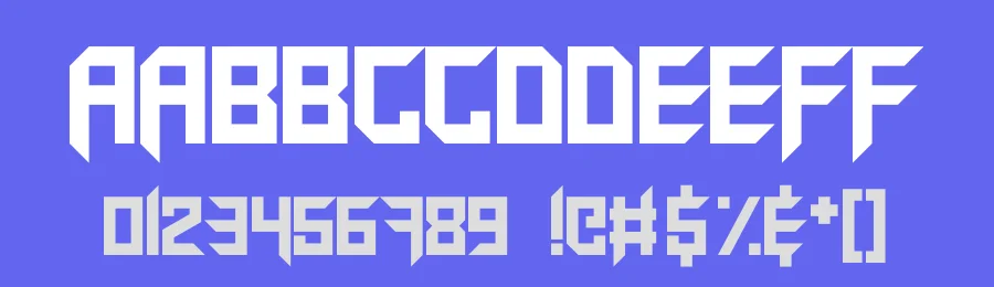 Virtual Rave — Display Font — thumbnail 3