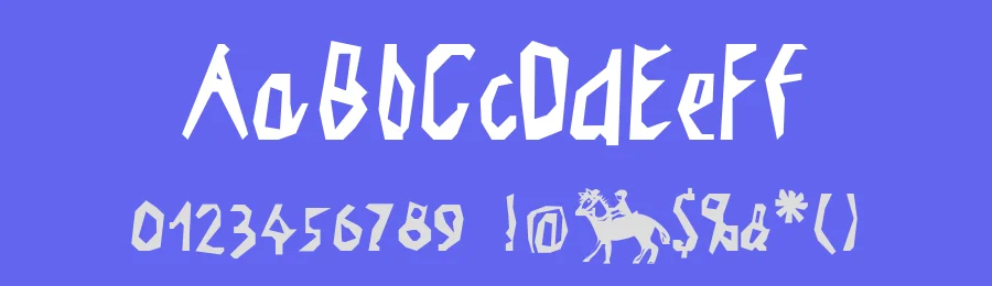 Visitcard — Display Font — thumbnail 3