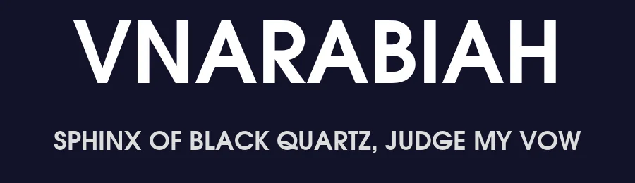 VnArabiaH — Display Font — thumbnail 2