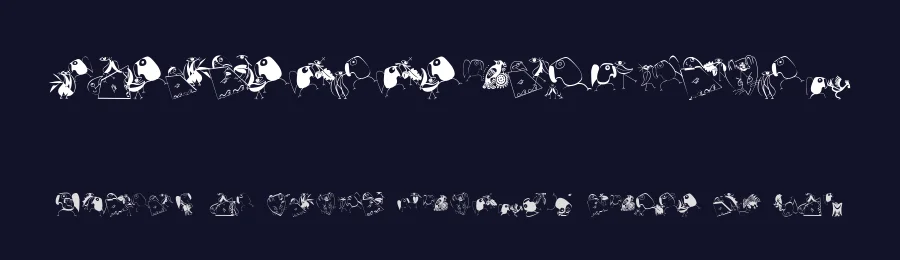 Voelkerfreundschaft — Display Font — thumbnail 2