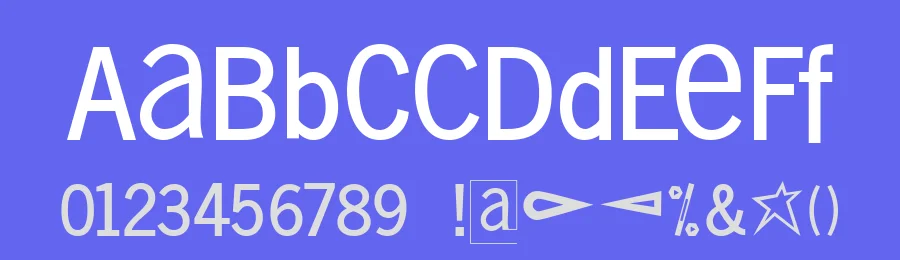 Vollkegel Typewriter — Display Font — thumbnail 3
