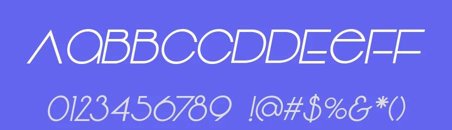 Vonique 64 Bold Italic — Display Font — thumbnail 3