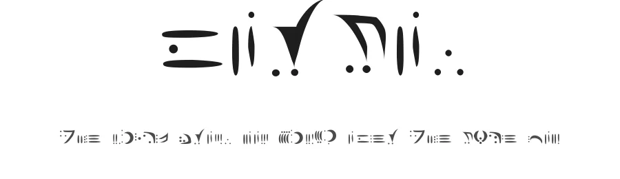 Vorlon — Display Font