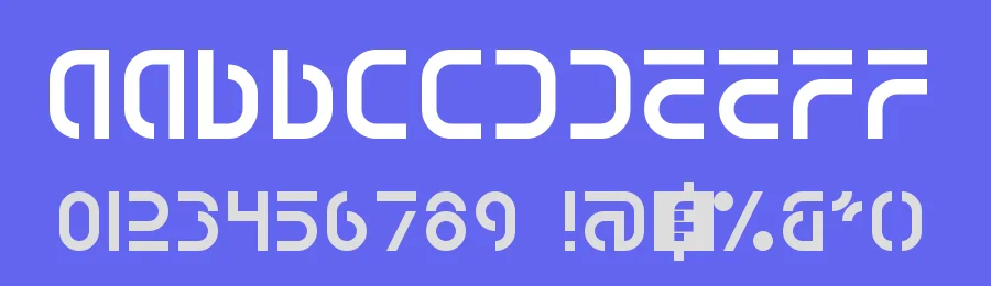 Voyager NBP by total FontGeek — Display Font — thumbnail 3