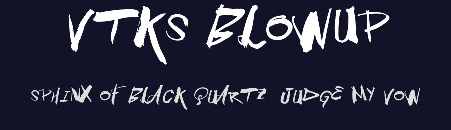Vtks BlowUp by Douglas Vitkauskas — Display Font — thumbnail 2