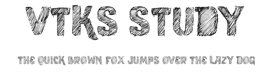 vtks study by douglas vitkauskas — Display Font